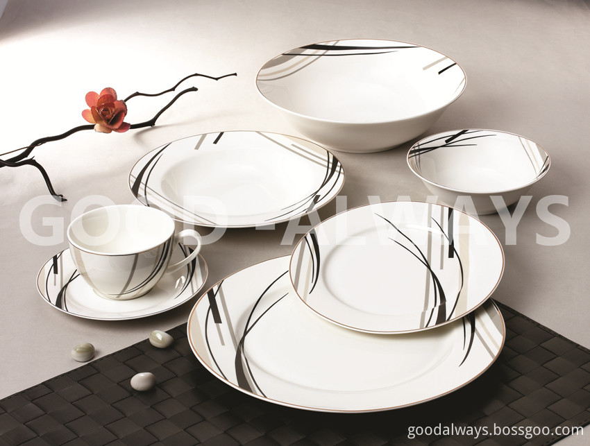 Nbc 751new Bone China Lace Design Simple Design