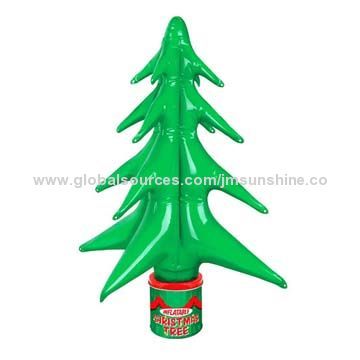 Santa/Christmas Tree, Fast Sample and Delivery Time, Made of 0.18-0.55mm Thickness PVC Material