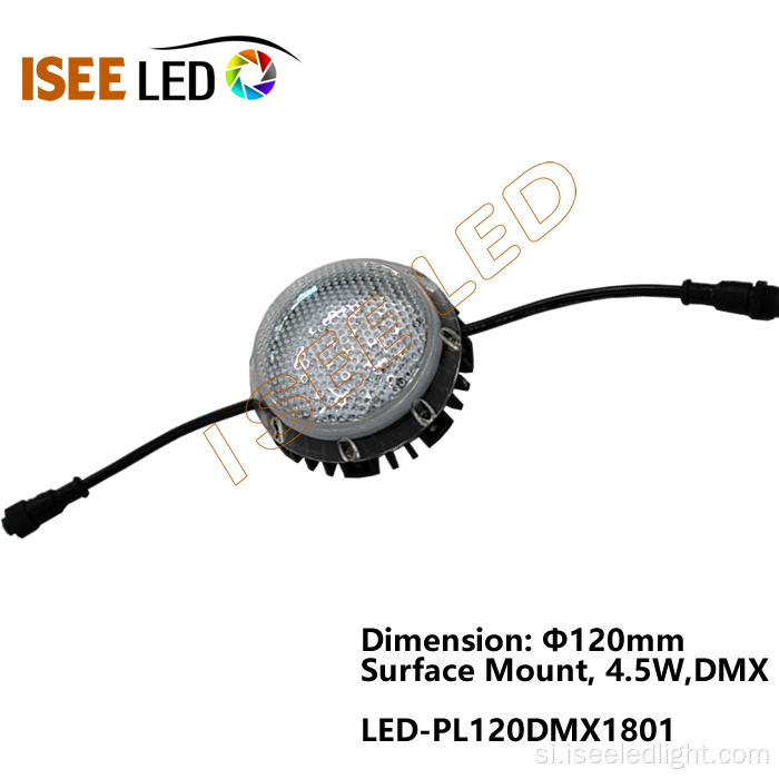 Dmx512 30mm LED පික්සල් ලයිට් ඩොට් පික්සෙල්