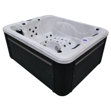 Acrylic massage spa tub for 3 person