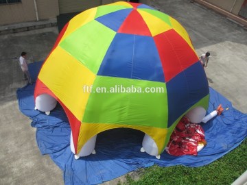 2014 hot sale new fashioned high quality inflatable tent/inflatable dome tent