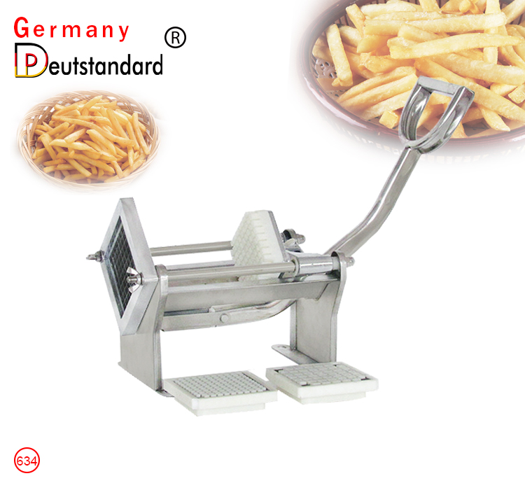 Manual french fries cutter potato chips maker