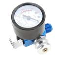 1/4" Mini Air Regulator Valve Spray Paint Gun Air Pressure Regulator Pressure Gauge Pneumatic Nozzle For Spray Tool Tool Access