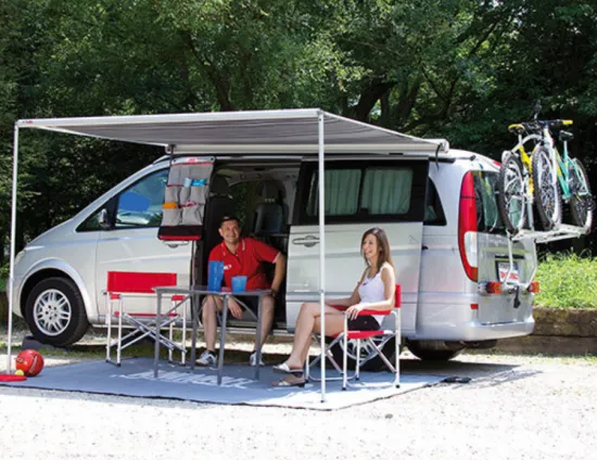 Aluminum parts used in car tents
