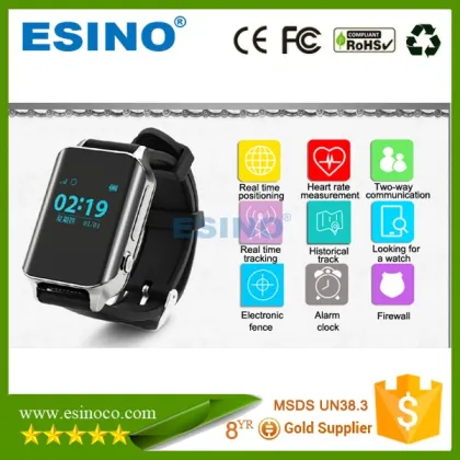 Heart Rate Measuring K9 Watch Phone GPS Tracker Wrist Watch Personal GPS Trackers GPS Watch Tracker for Senior Citizen