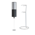 Stainless Steel Electric Milk Frother With Standing