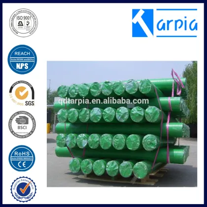 green waterproof poly tarp fabric wholesales tarpaulin factory price