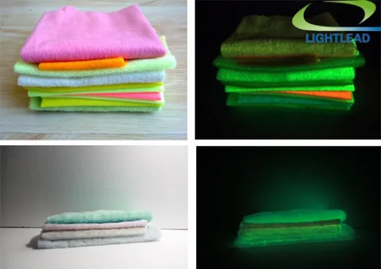 Glow fluorescent waterproof polyester fabric by the meter
