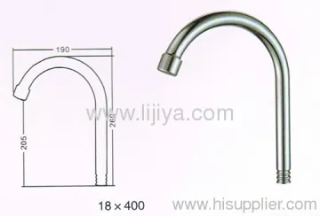 Ss/brass Faucet Spout Tube Kitchen Faucet Spout 