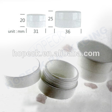 single wall cream jar