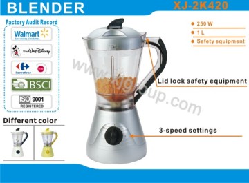 1L plastic home use blender XJ-2K420