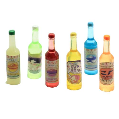 Nouvelle arrivée 100 pièces maison de poupée Miniature résine Mini boisson bouteille charmes Kawaii Simulation boisson bouteille poupée nourriture boisson accessoires