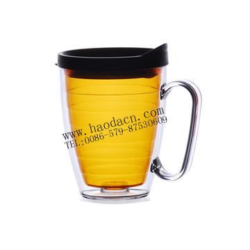 Double Wall AS Ice Cup with Handle