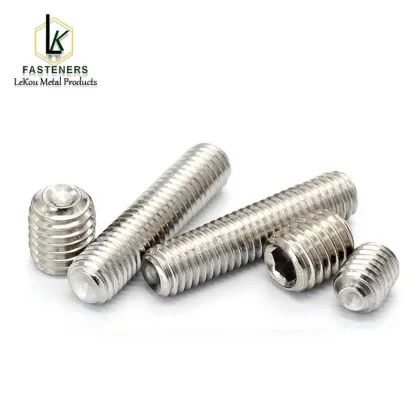 Stainless Steel Hex Socket Cup Point Set Screw