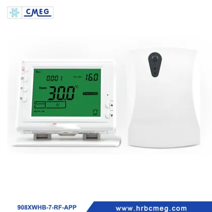 Compact Energy-Saving Smart Home Thermostat with Pump Protection
