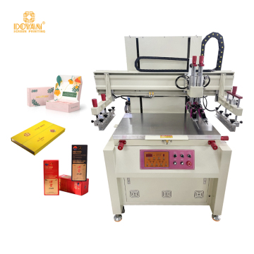 Máquina de impressão de tela plana semi-automática de DOYAN para venda