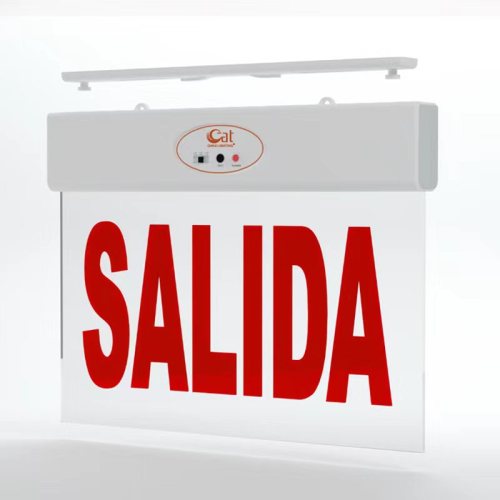 Salir de señalización de señal de señal de emergencia Luz de salida de salida