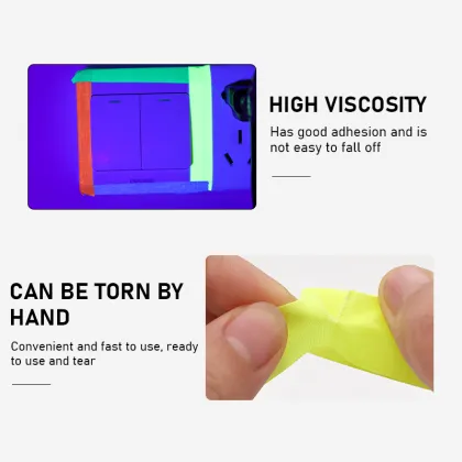 Neon Green Luminous Gaffer Tape - Marking and Warning Tape