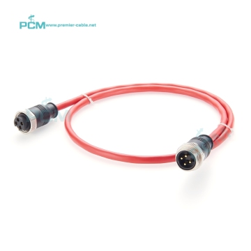 CC-Link Extension Cable: 7/8-16UN 4 Pin Male to Female Minifast Trunk Line for Automation and Control Network