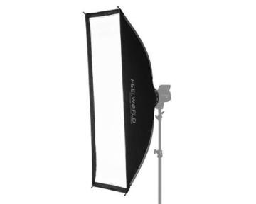 FEELWORLD FSR120 LED Light Photography Kit with Quick Release Bowens Mount and Softbox