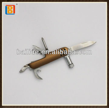 2017 Hot Selling Damascus Folding Survival Pocket Knife With LED Light