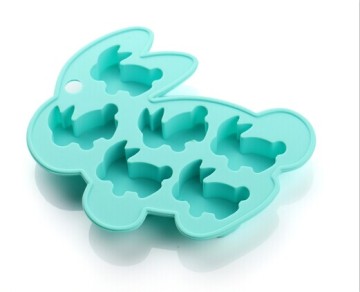 100% Food Grade Silicone Animal Shape Ice Cube Tray