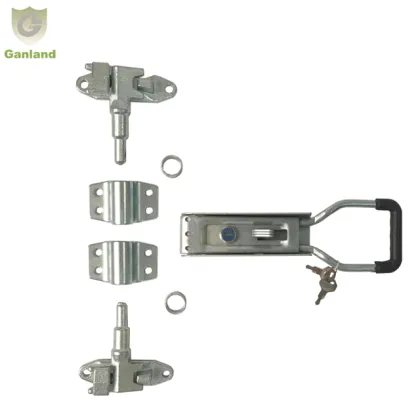 GL-11119 Truck Parts: Cargo Trailer Recessed Door Lock Accessories