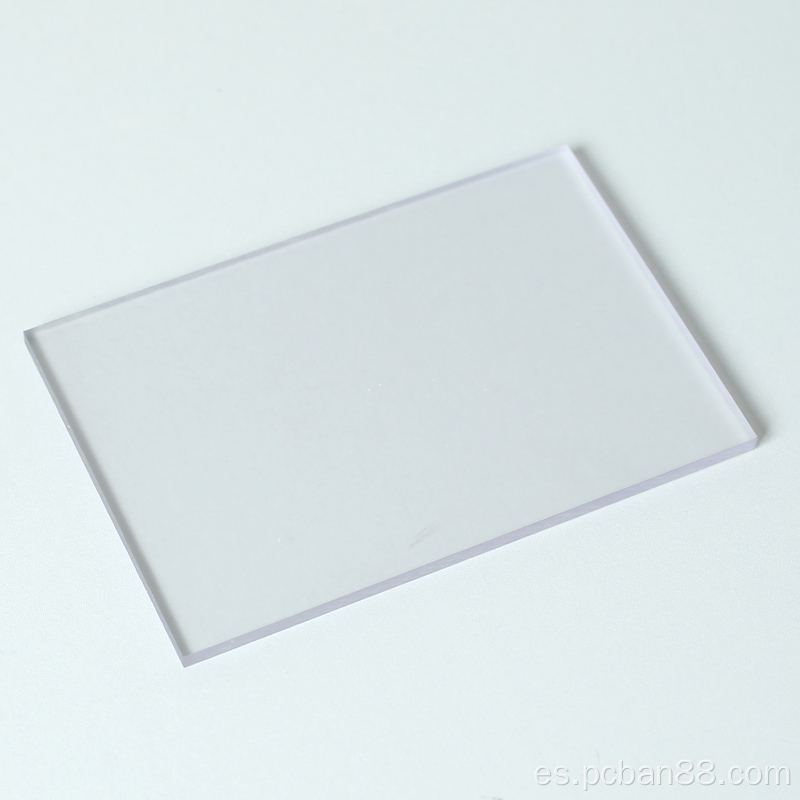 0,8 mm anti antidiviolos de policarbonato transparente