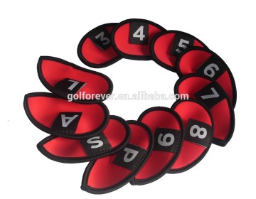 golf Iron headcover with velcro inside