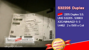 NORSOK M-650 S32205 2205 Duplex steel Seamless tubes pipes plates coils Forgings flanges bars rods wires fasteners
