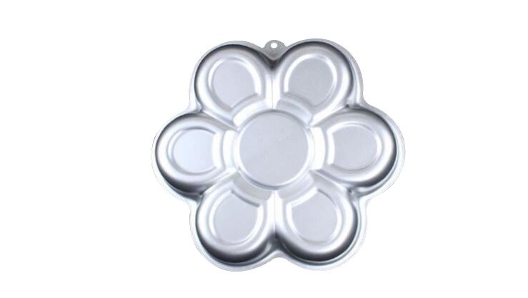 Flower-shaped Aluminum Cake Pan (1)