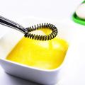 Aço Inoxidável Mini Egg Whisk Beater