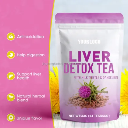 Customized Super Colon Liver Cleanse Herbal Detox Tea for Healthy Liver Function