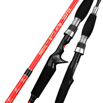 JOHNCOO Carbon Fiber Spinning Saltwater Fishing Rod - 1.5m to 1.8m Jigging Seat Ocean Rod