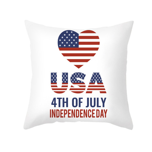 Digital Printing Pillowcase Creative Letter Pattern Decoration Living Room Pillowcase Supplier