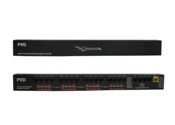 4 Pair Utp Cable Video Power Data Balun With 16 Channel , Interference Rejection