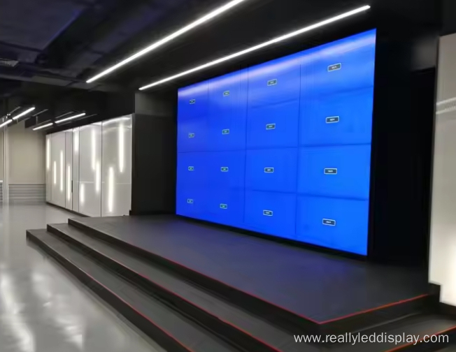 LCD Indoor videowall monitor advertising display