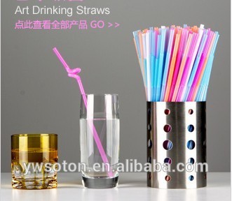 plastic drinking straws/flexible straws/plastic straws/straight straws