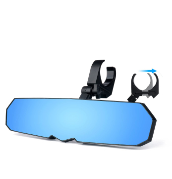 Latest 13-inch Convex Wide Angle UTV Center Rear View Mirror for 1.75'' - 2'' Rollbars
