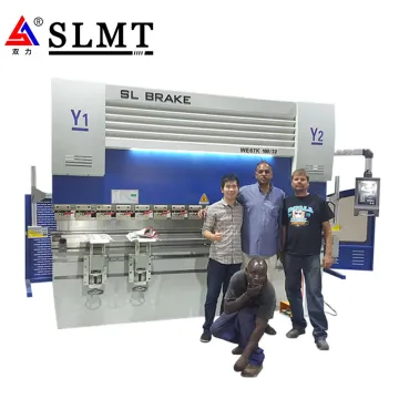5 axis CNC bending machine / carbon steel sheet cnc press brake / iron plate bender