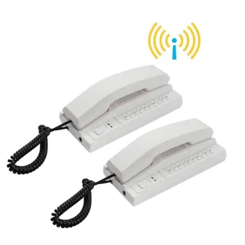 Videw 2.4GHz 433MHz Wireless Intercom System for Warehouse, Office, and Home