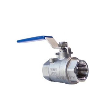 4 Inch Lockable Double Female Thread Stainless Steel Water Ball Valve - Factory Price