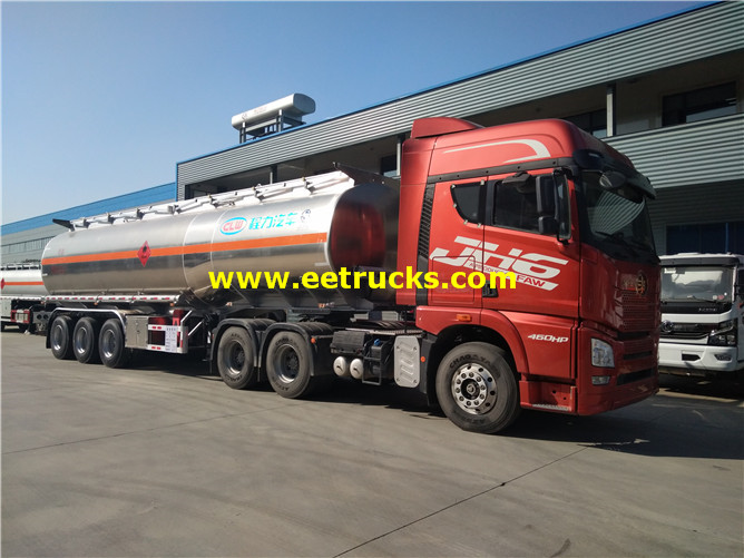 42000 lita aluminium dizeli tank nusu trailer