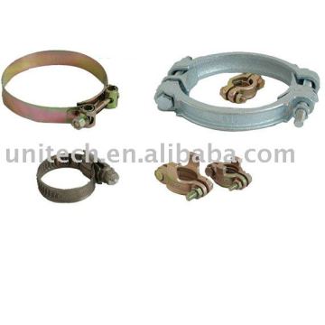 Hose Clamp, Clamp,Double Bolt Clamp