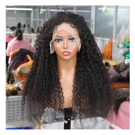 Cheap Transparent Lace Pre Plucked 40 Inch Human Hair Deep Wave 13x4  Brazilian Wigs Human Hair Lace Front HD Lace Front Wigs