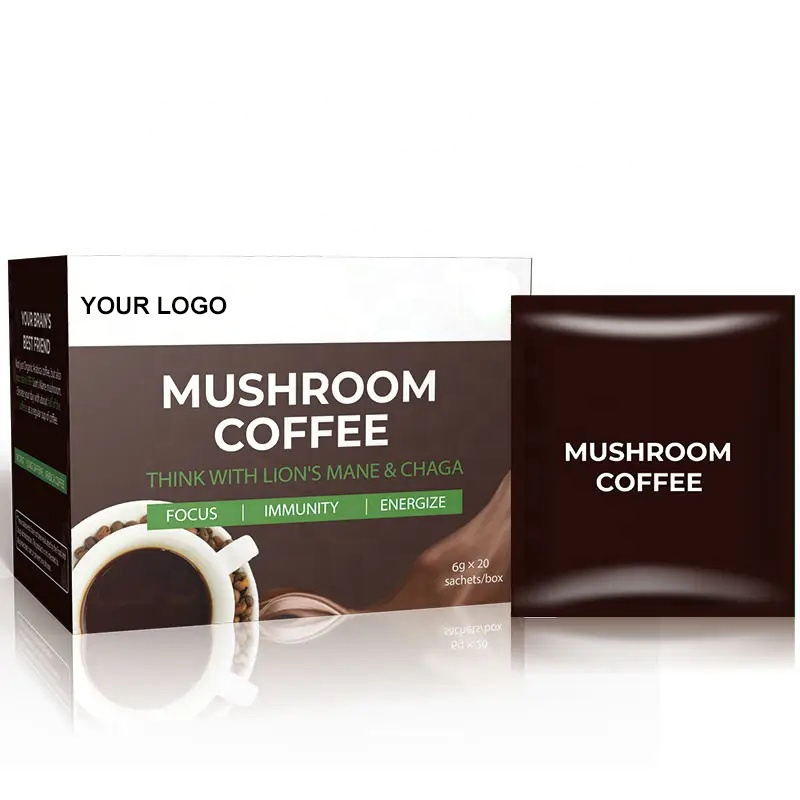 Lion's Mane Boost Man power Mushroom Coffee Powder