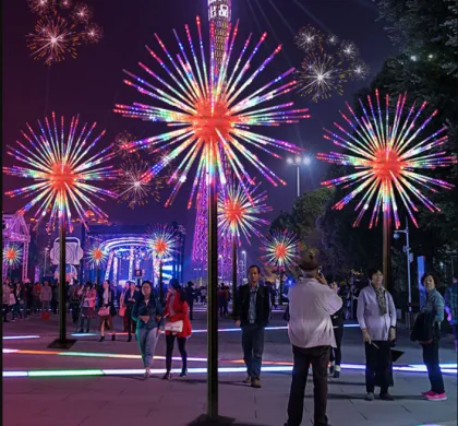 Twinkle LED Fireworks Light