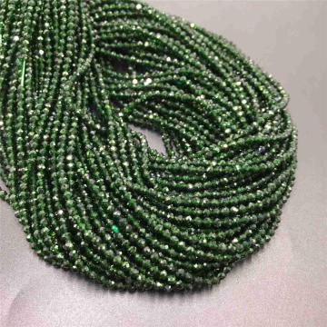 2 3 mm Natural green sandstone beads Quartzs Face Stone Beads Micro Small Loose Beads For Jewelry Making Bracelet Necklace diy