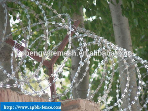 BTO-22 RAZOR WIRE HOT DIPPED GALVANIZED RAZOR WIRE