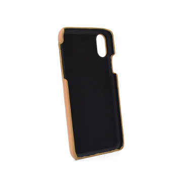Кожаный чехол для телефона со слотом для карты Iphone X